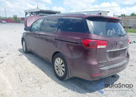 2016 Kia Sedona Ex z USA, uszkodzony, nr VIN KNDMC5C13G6161833